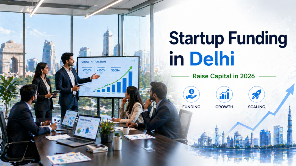 Startup Funding in Delhi Complete Guide for Founders to Raise Capital (2026)